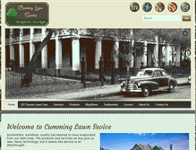 Tablet Screenshot of cumminglawnservice.com
